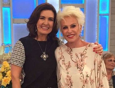 Fátima e Ana Maria se estranham nos bastidores