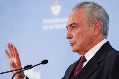 Governo Temer é reprovado por 39% dos brasileiros