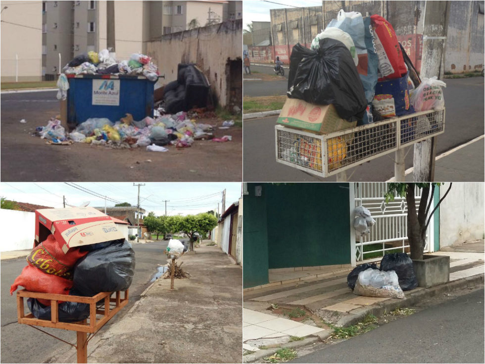 Problema na coleta de lixo se agrava em Marília