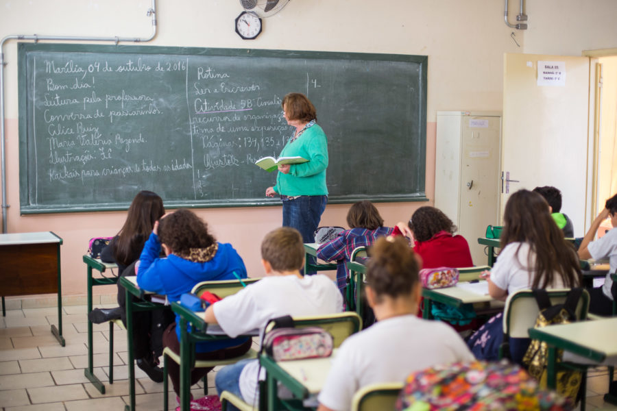 A E.E. Professora Cartola de Negreiros Rocha atingiu o maior percentual do Ideb (Índice de Desenvolvimento da Educação Básica) entre as escolas de Anos Iniciais do Ensino Fundamental. Data: 04/10/2016.  Local: Marília/SP  Foto: Daniel Guimarães/A2IMG