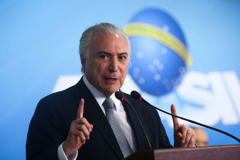 Lava Jato não preocupa, afirma Michel Temer