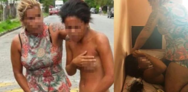 Mulher agride, corta cabelo e exibe amante pelada