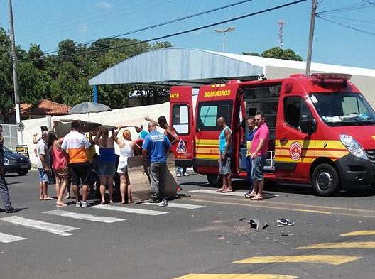 Homem sofre grave acidente na Tomé de Souza