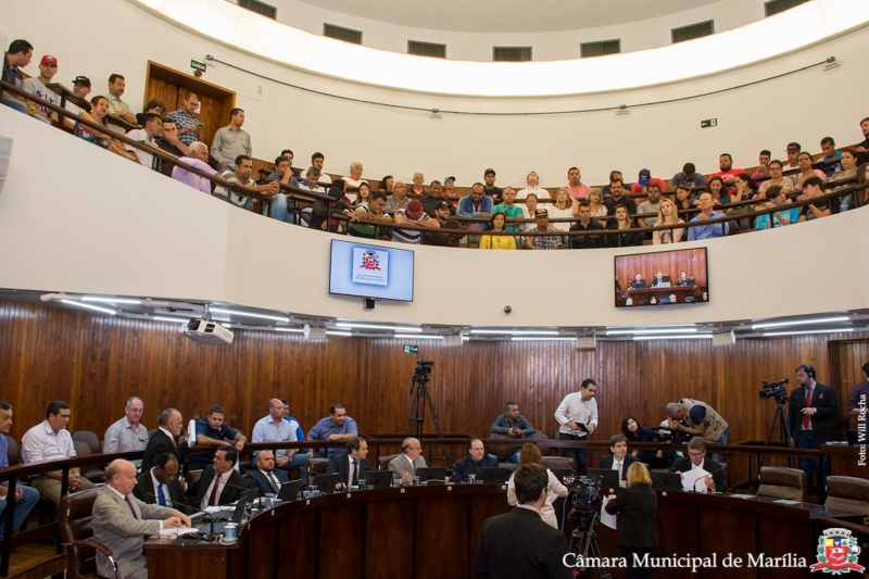 Câmara de Marília realiza primeira sessão ordinária