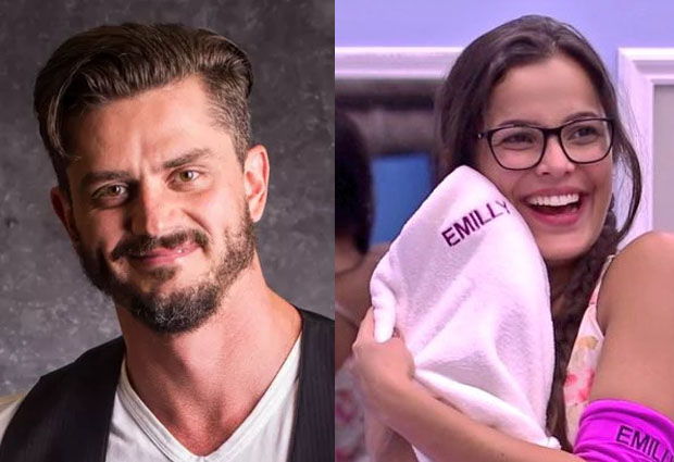 BBB: Em noite quente Emilly faz sexo oral em Marcos