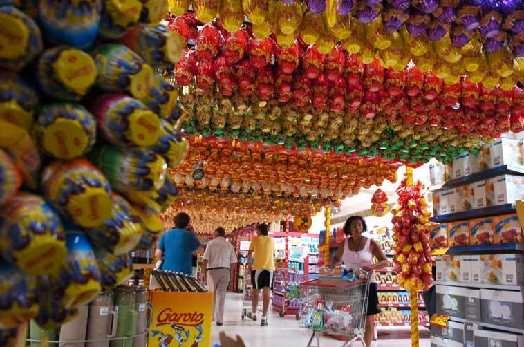 Supermercados esperam crescimento de 2% na Páscoa