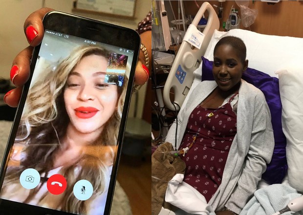 Beyoncé liga para fã com câncer terminal