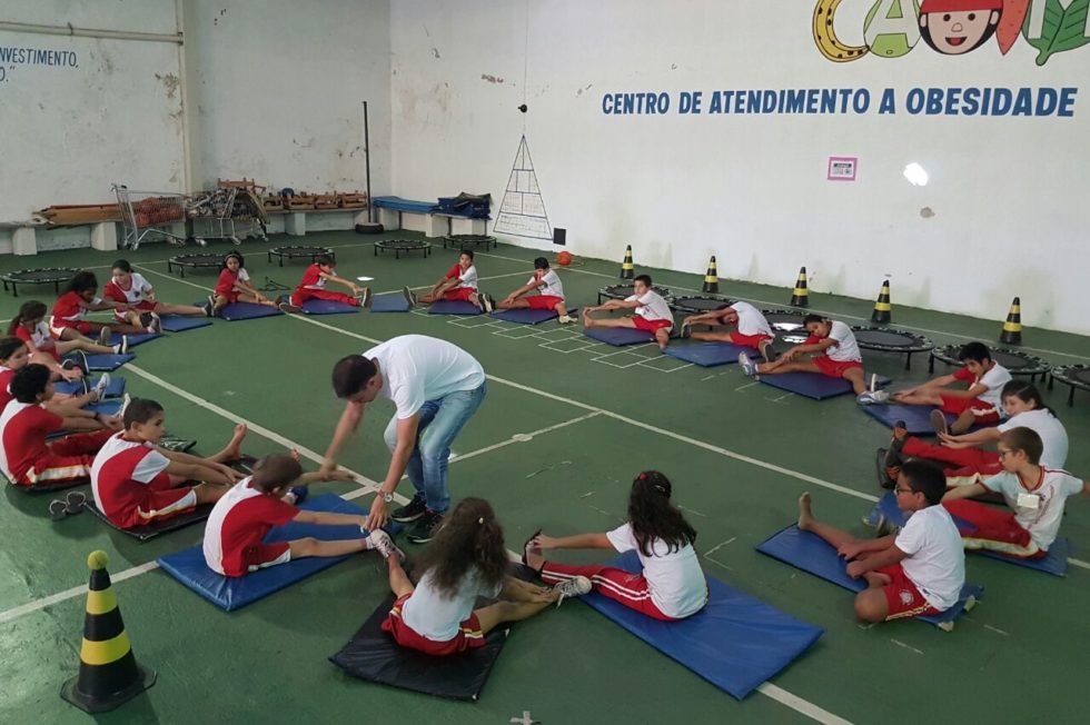 Centro chama a atenção de crianças para obesidade