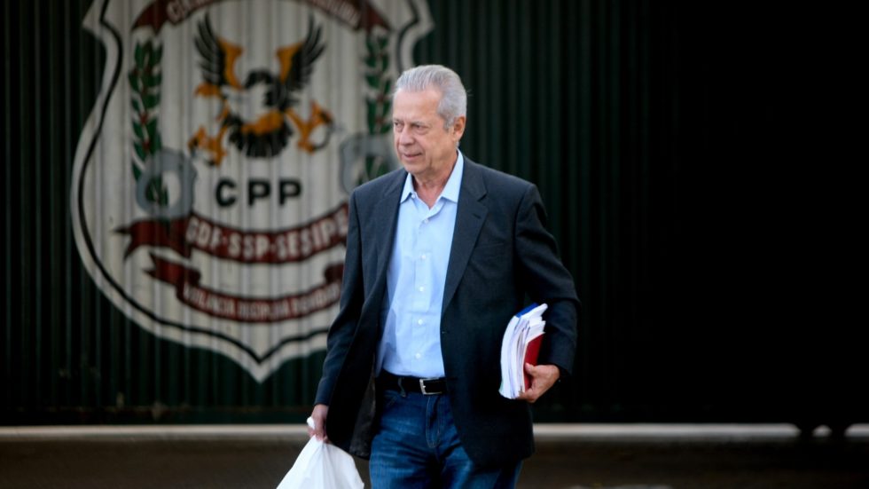 STF manda soltar ex-ministro José Dirceu