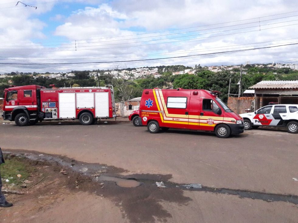 Homem foge da polícia e cai em precipício