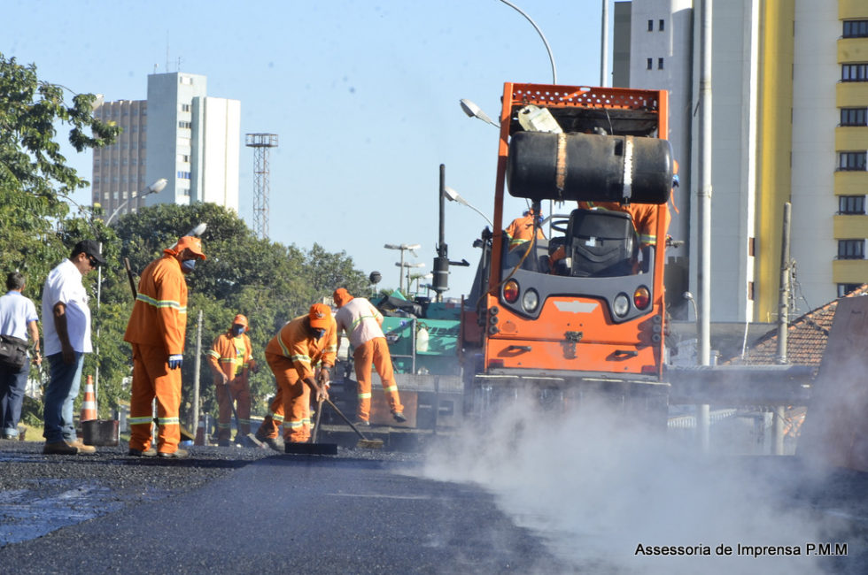 Avenida Ipiranga e Rua 25 de Janeiro são recapeadas