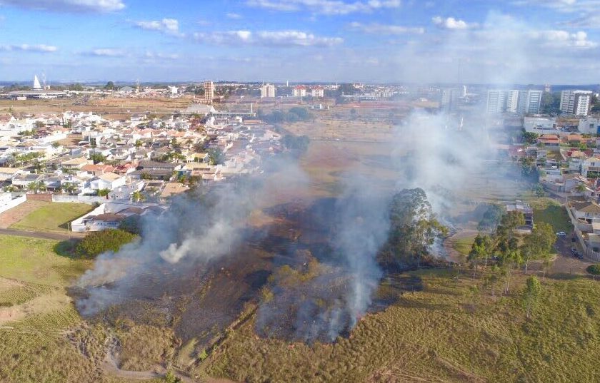 Corpo de Bombeiros alerta para aumento de incêndios