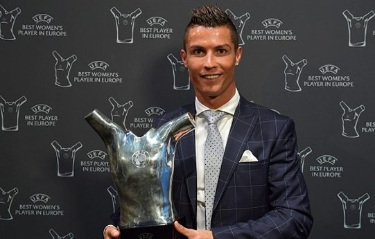 Cristiano Ronaldo é eleito o melhor jogador da Europa