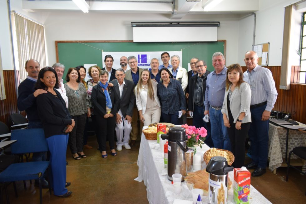 Famema se reúne com Rotary e Lions para apresentar plano