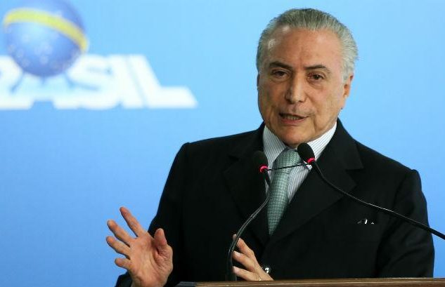 Temer diz que ‘insegurança é emergência nacional’