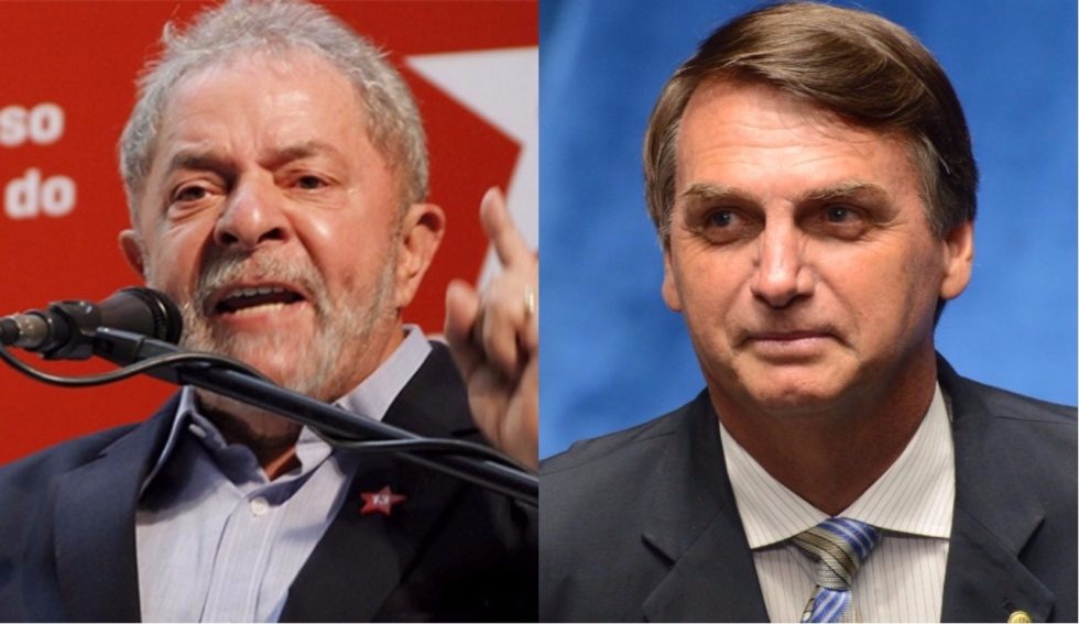 Ibope aponta Lula e Bolsonaro no 2º turno para 2018