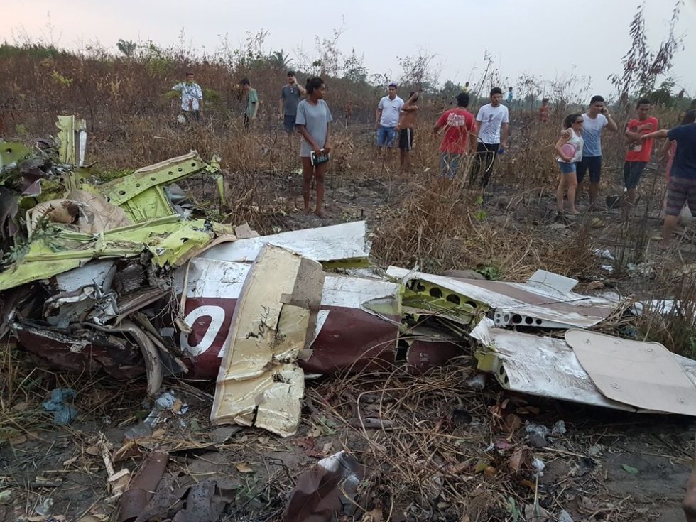 Avião cai no Pará e deixa cinco mortos