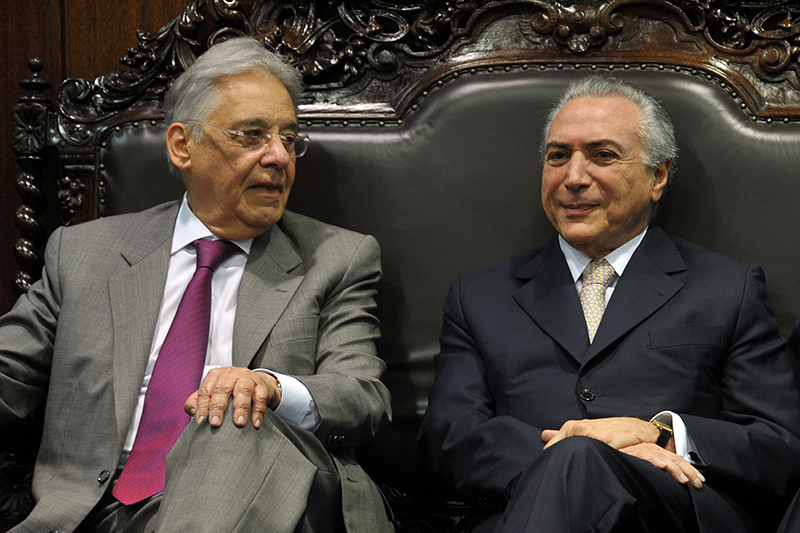 Para Temer, FHC age por razões eleitorais