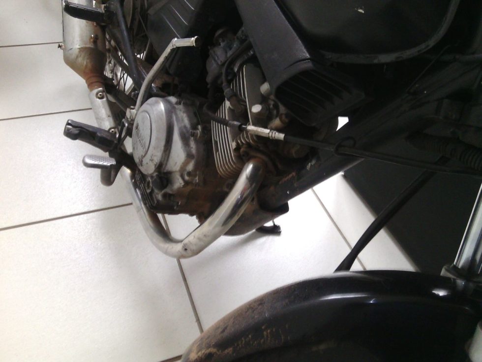 Desempregado é flagrado com moto furtada