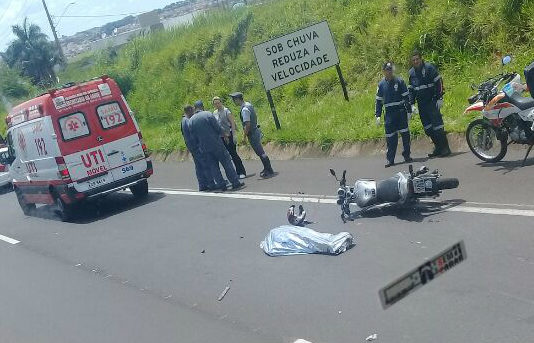 Mulher morre em acidente na Rodovia do Contorno