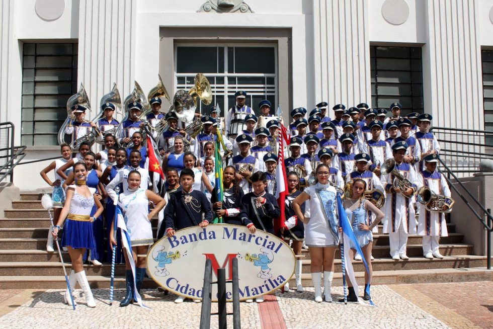 Banda marcial municipal apresenta Concerto de Natal