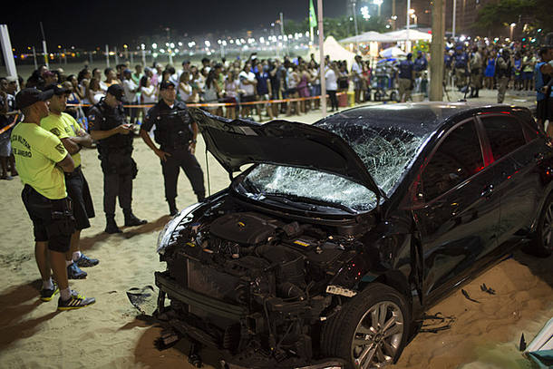 Temer lamenta atropelamento em Copacabana