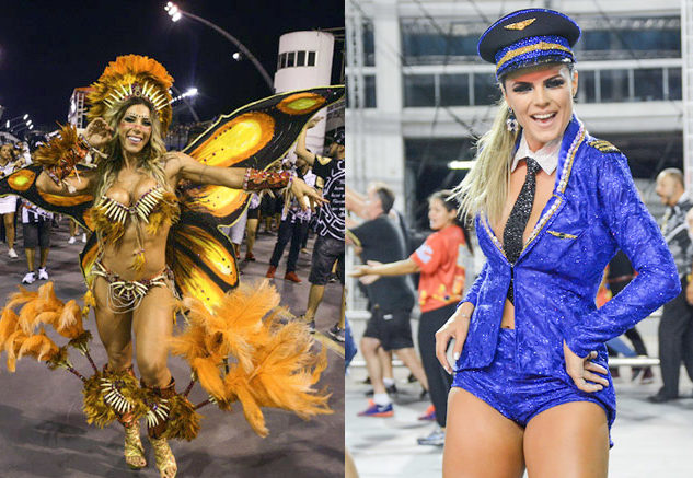 Musas de Carnaval saem no tapa em ensaio