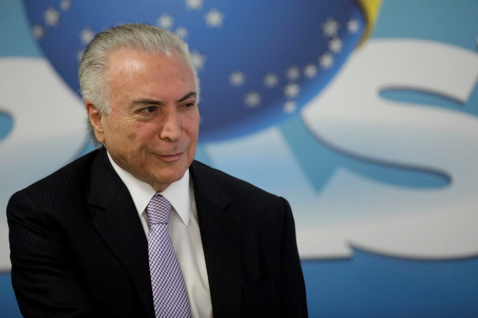 Brasil não proibirá venezuelanos, garante Temer