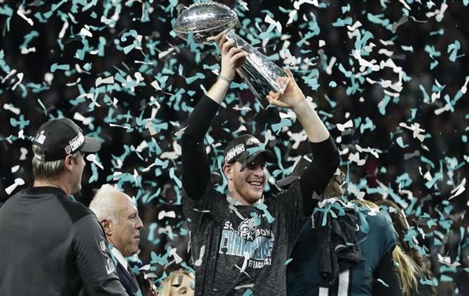 Eagles conquistam Super Bowl pela 1ª vez