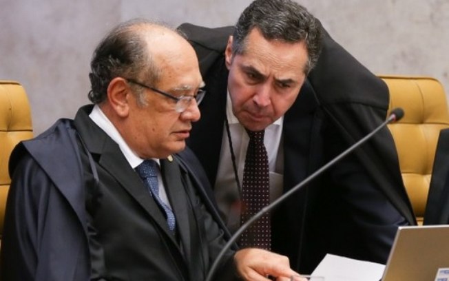 Gilmar Mendes e Barroso batem boca