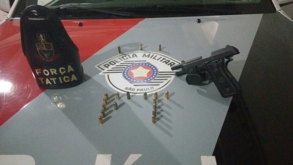 PM prende empresário com arma de fogo