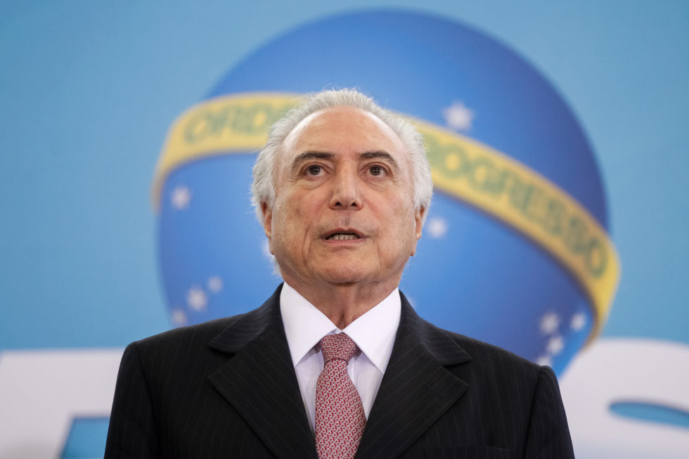 Temer defende igualdade entre homens e mulheres