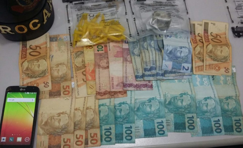 Rocam prende acusado de crimes com mais de R$ 1 mil