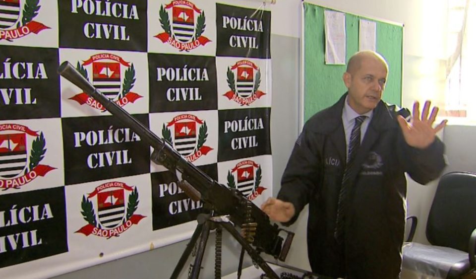 Polícia apreende metralhadora de guerra avaliada em R$ 300 mil