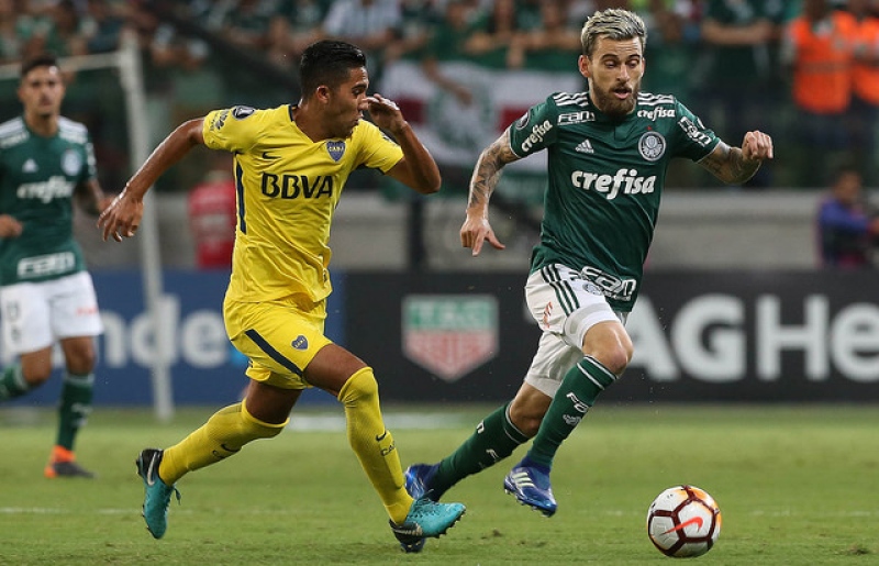 Palmeiras vacila no fim e empata com o Boca Juniors