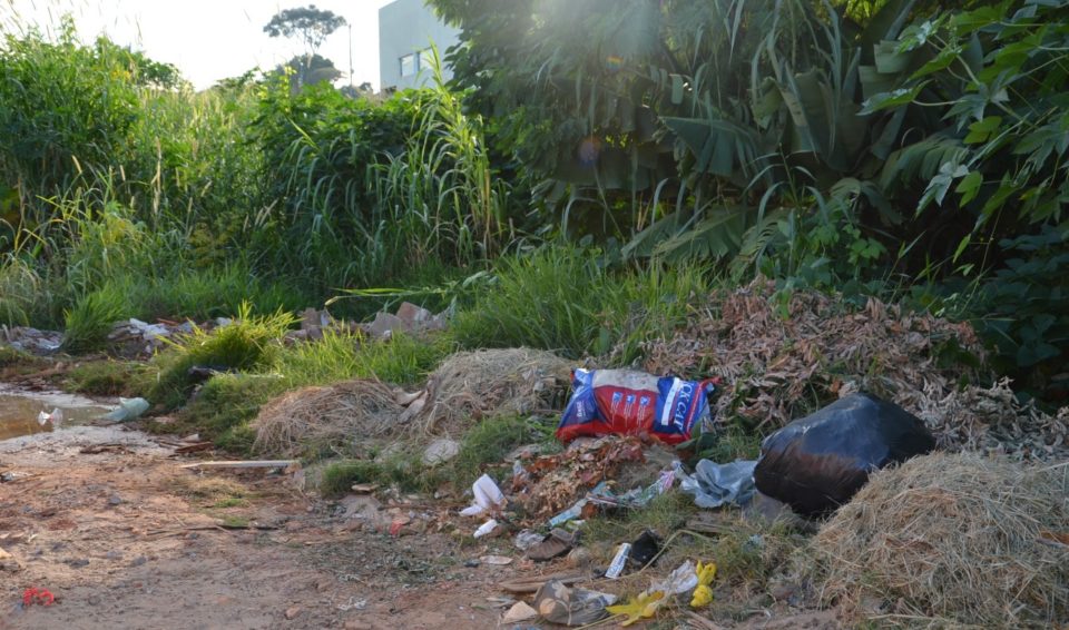 População reclama de lixo e esgoto em córrego na zona Norte