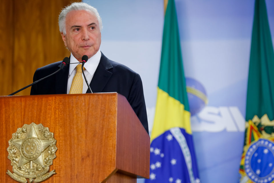 Temer anuncia plano de segurança para enfrentar desabastecimento