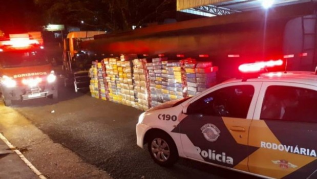 Polícia apreende 3,1 toneladas de maconha no oeste paulista