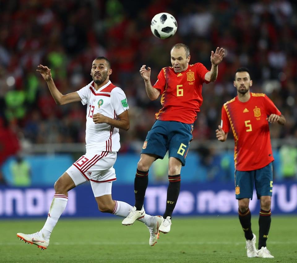 Espanha empata em 2 a 2 com o Marrocos e enfrentará a Rússia