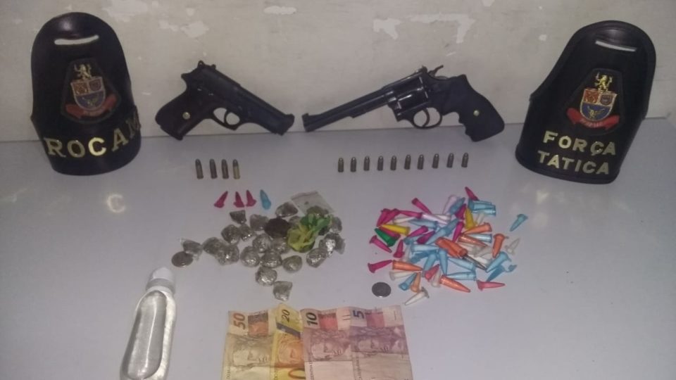 Polícia Militar faz operação e prende dois em baile funk