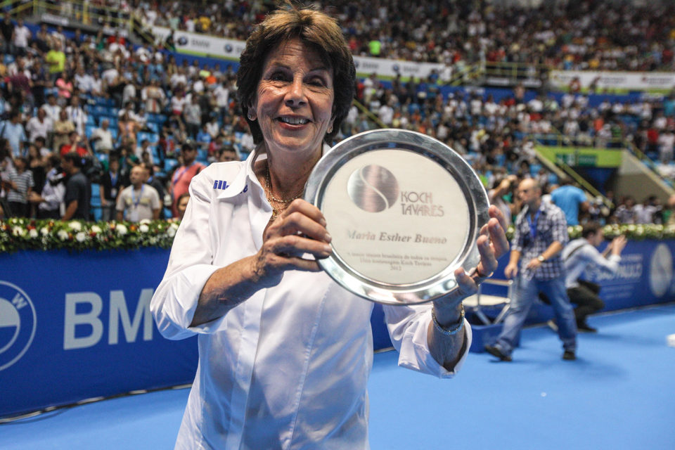 Aos 78 anos, morre em São Paulo a ex-tenista Maria Esther Bueno