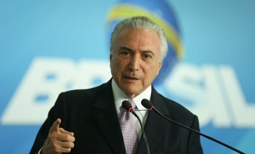 Temer diz que período eleitoral não irá paralisar o governo