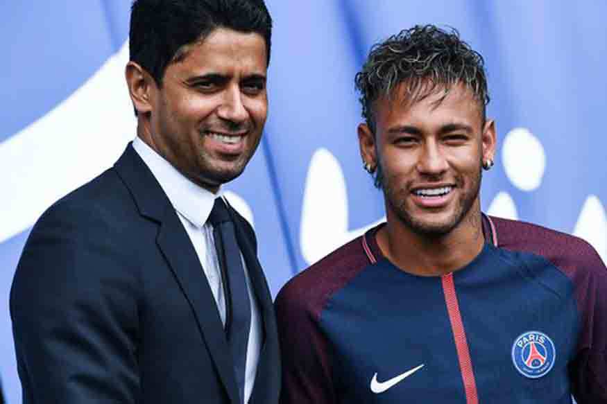 Presidente do PSG diz ‘rir’ sobre rumores de Neymar no Real Madrid