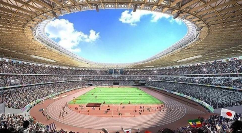 A 2 anos dos Jogos, Tóquio revela Estádio Olímpico 40% pronto
