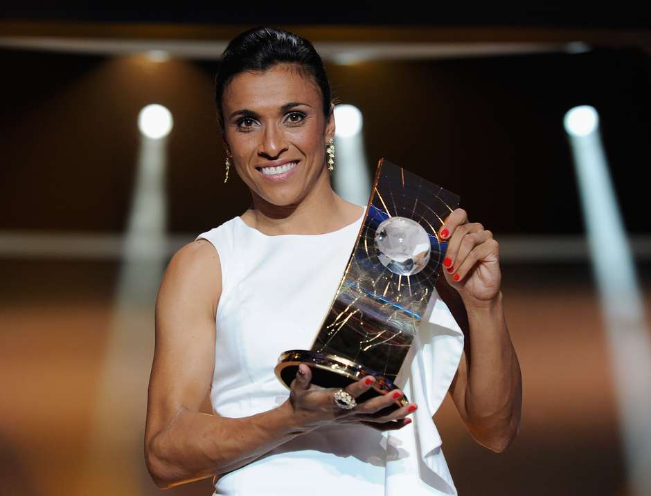 Marta está entre as finalistas ao prêmio de melhor jogadora do mundo