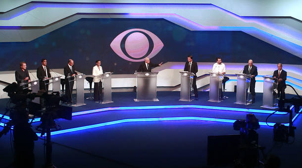 Debate gera audiência na TV e nas redes sociais