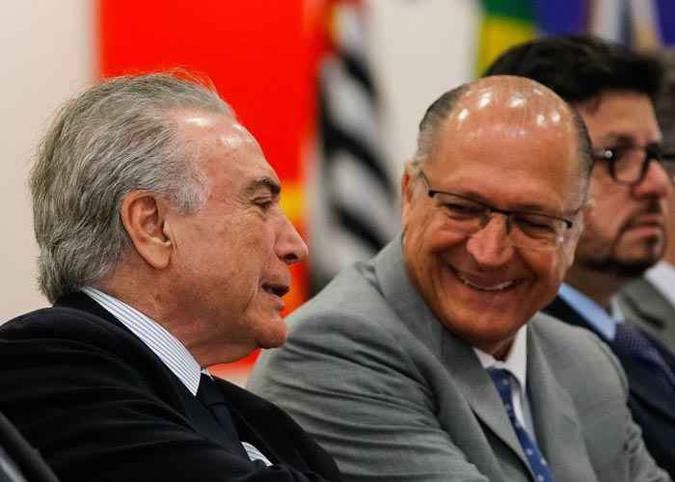 Haddad liga Alckmin a Temer em evento paralelo