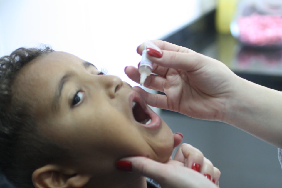 Marília atinge 50% na Campanha de Vacinação contra Polio e Sarampo