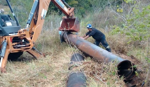 Quebra de adutora pode provocar falta de água mais uma vez em Marília