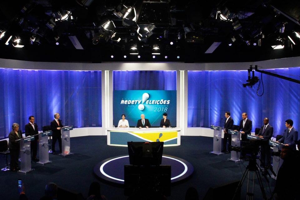 Disputa nacional contamina debate da RedeTV para governo de SP